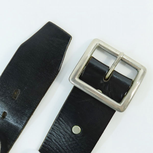 実際に弊社で買取させて頂いたHTC/エイチティーシー Hollywood Trading Company スタッズ ベルト SOLID BRASS/ソリッドブラス バックル/34の画像 1枚目