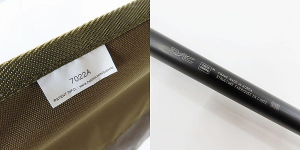 実際に弊社で買取させて頂いた【未使用】Helinox/ヘリノックス タクティカルチェア L コヨーテの画像 5枚目