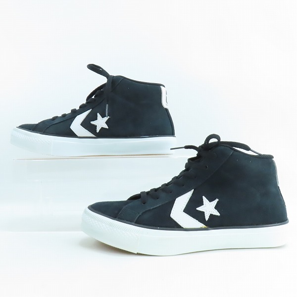 実際に弊社で買取させて頂いたCONVERSE/コンバース スウェードハイカットスニーカー ワンポイントスター 1C527/26の画像 3枚目