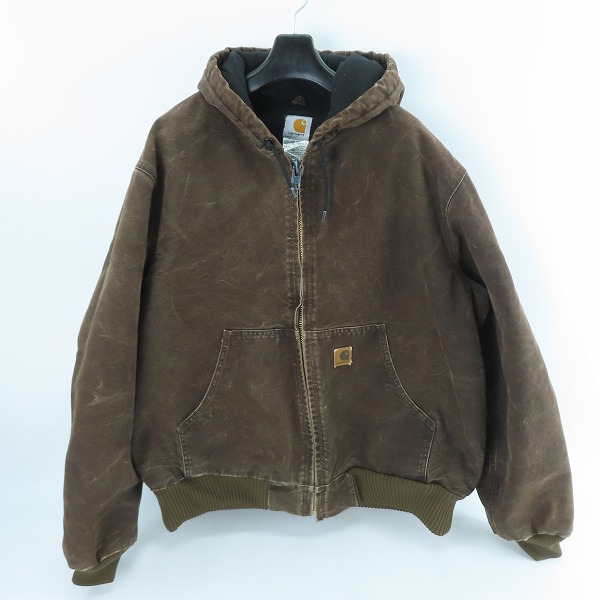 実際に弊社で買取させて頂いたCarhartt/カーハート Washed Duck Insulated Active Jacket ウォッシュドダック インサレート アクティブジャケット J130 L