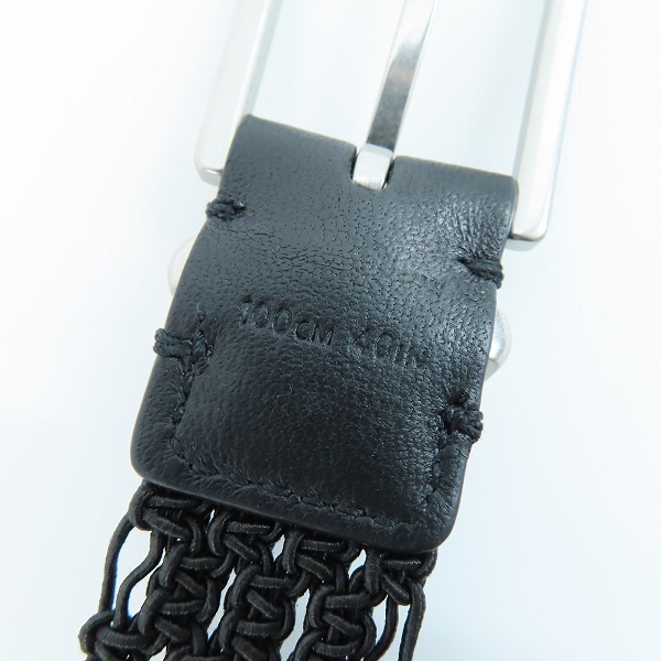 実際に弊社で買取させて頂いたBOTTEGA VENETA/ボッテガヴェネタ  編込デザインベルト 652903 V0HR1 1229の画像 4枚目