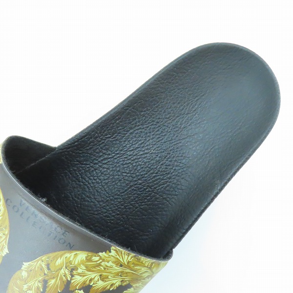 実際に弊社で買取させて頂いたVERSACE COLLECTION/ヴェルサーチ コレクション サンダル/42の画像 4枚目