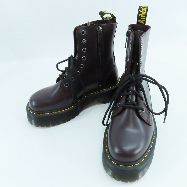 実際に弊社で買取させて頂いたDr.Martens/ドクターマーチン JADON/ジェイドン BURGUNDY サイドジップ 8ホールブーツ/UK5