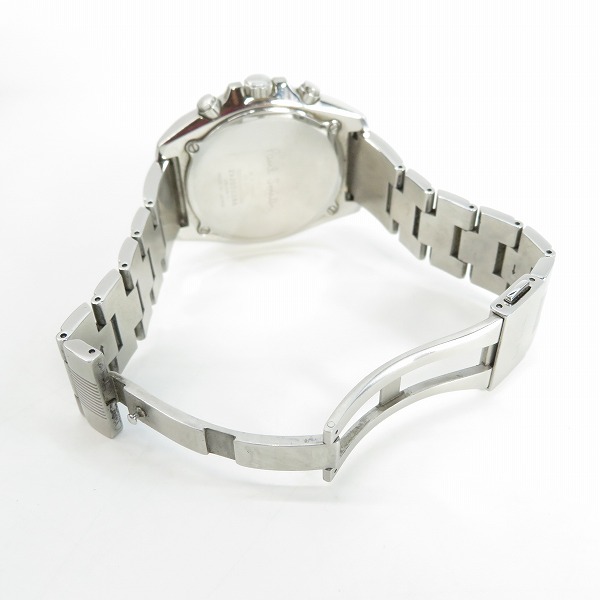 実際に弊社で買取させて頂いたPaul Smith/ポールスミス クロノグラフ クォーツ腕時計 BA4-612-51の画像 3枚目