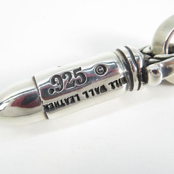 実際に弊社で買取させて頂いたBill Wall Leather/ビルウォールレザー 30th Bullet 30周年 バレット ペンダント ミディアムの画像 7枚目