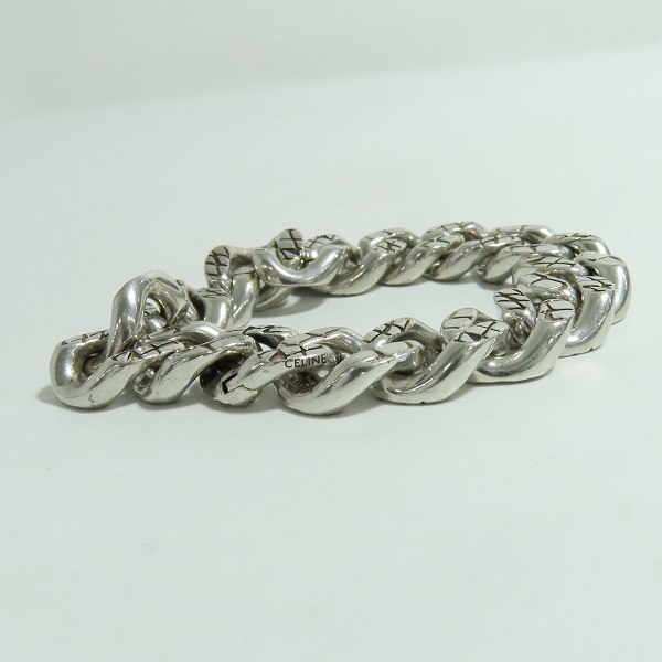 実際に弊社で買取させて頂いたCELINE/セリーヌ エディスリマン チェーン ブレスレットの画像 3枚目