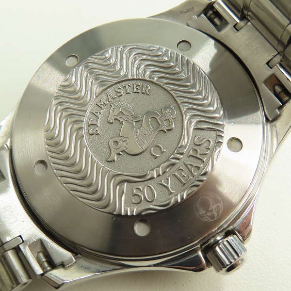 実際に弊社で買取させて頂いたOMEGA/オメガ シーマスター 50YEARS GMT クロノメーター デイト 自動巻腕時計の画像 4枚目