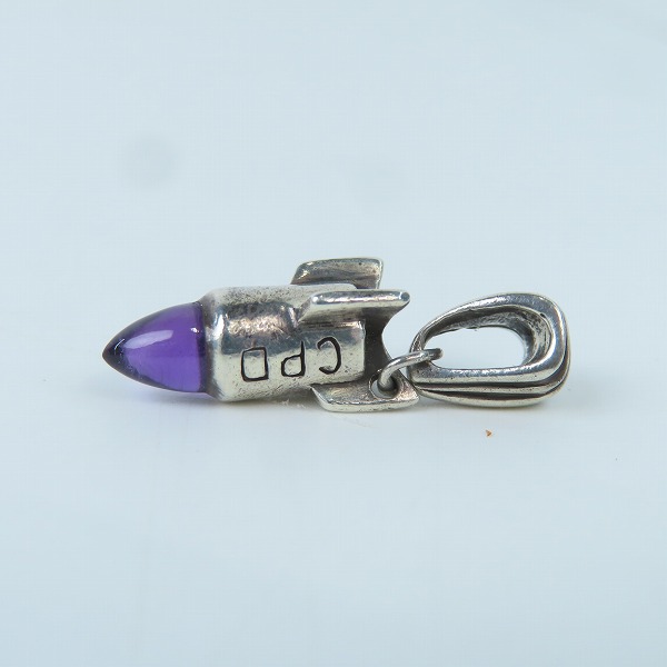 実際に弊社で買取させて頂いたCRAZY PIG/クレイジーピッグ ロケットストーン ペンダント/トップの画像 3枚目