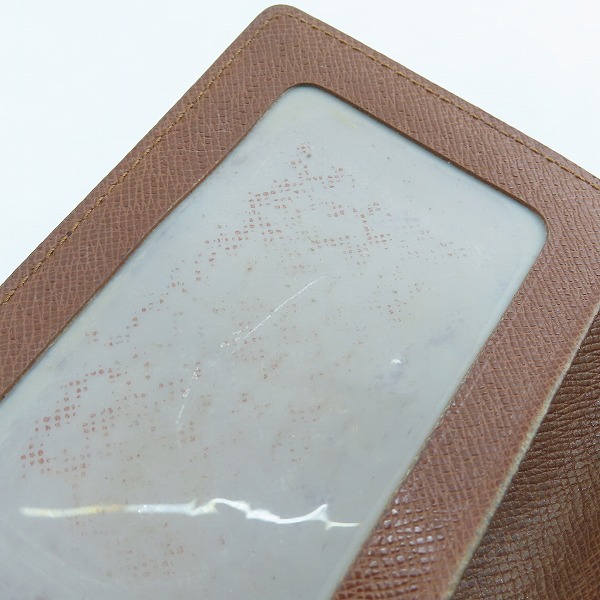 実際に弊社で買取させて頂いたLOUIS VUITTON/ルイヴィトン モノグラム ポルト2カルト・ヴェルティカル カードケース/定期入れ M60533の画像 5枚目