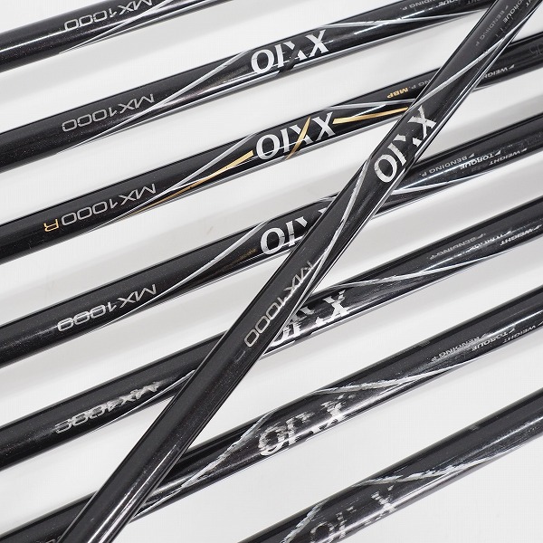 実際に弊社で買取させて頂いたDUNLOP/ダンロップ XXIO FORGED/ゼクシオ フォージド アイアン #5～9,P,A,Sw 8本セット MX1000 FLEX：Rの画像 7枚目