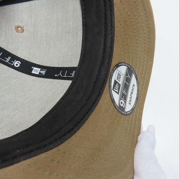 実際に弊社で買取させて頂いたNEW ERA×uniform experiment/ニューエラ×ユニフォームエクスペリメント 9FIFTY SNAP BACK STENCIL LOGO キャップ UE-200086の画像 8枚目