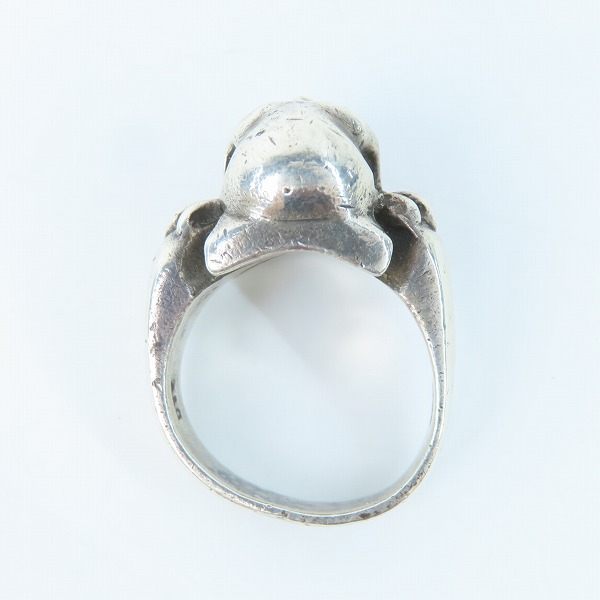 実際に弊社で買取させて頂いたA&G/エーアンドジー スカルリングの画像 5枚目