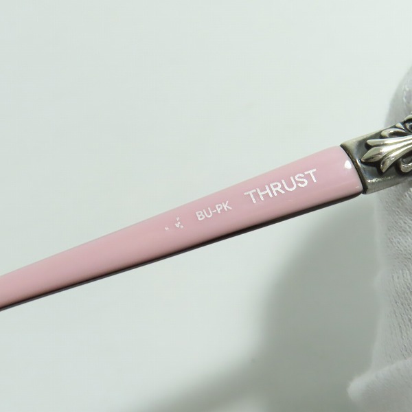 実際に弊社で買取させて頂いたCHROME HEARTS/クロムハーツ THRUST ビッグレンズ サングラス/アイウェアの画像 5枚目