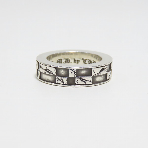 実際に弊社で買取させて頂いたCHROME HEARTS×MATTY BOY/クロムハーツ×マッティボーイ 99 EYES 6mm SPACER/6mmスペーサーリング 12号の画像 1枚目