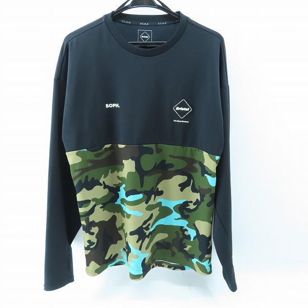 実際に弊社で買取させて頂いたF.C.R.B./F.C.Real Bristol/エフシーレアルブリストル 22AW L/S CAMOUFLAGE TEAM TOP FCRB-222002 L
