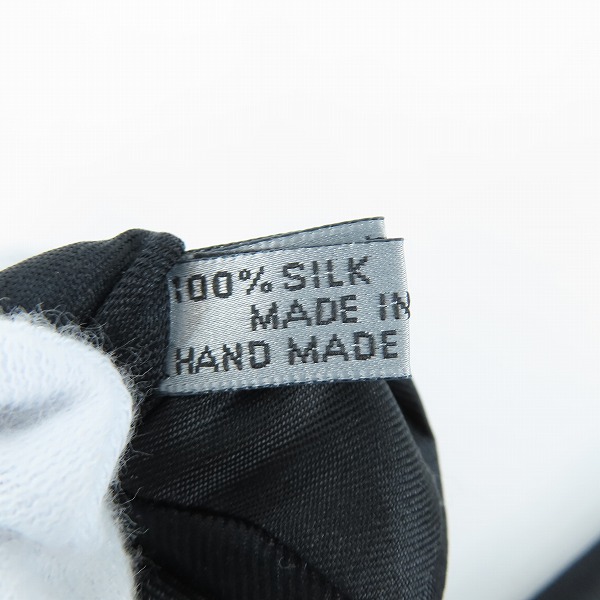 実際に弊社で買取させて頂いたdior/ディオール CD/ダイアモンド 刺繍 ネクタイ の画像 5枚目