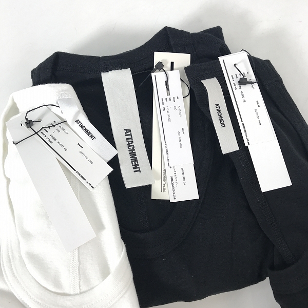 実際に弊社で買取させて頂いた【おまとめ/未使用】ATTACHMENT/アタッチメント 長袖カットソーの画像 2枚目