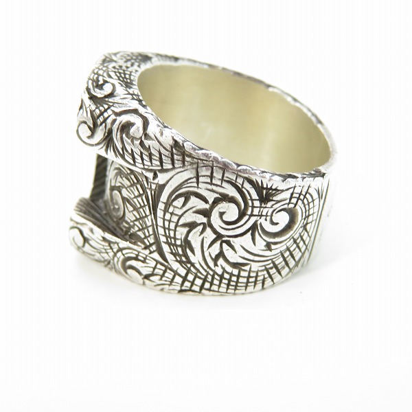 実際に弊社で買取させて頂いたGucci/グッチ C Letter Rings/アルファベット イニシャルCリング 17.5-19.5号の画像 2枚目