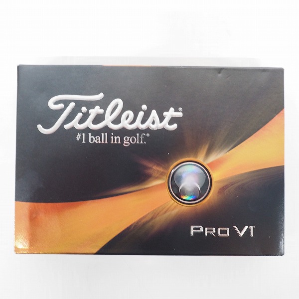実際に弊社で買取させて頂いた【未使用】Titleist/タイトリスト PRO V1 ゴルフボール ホワイト 1ダース の画像 2枚目