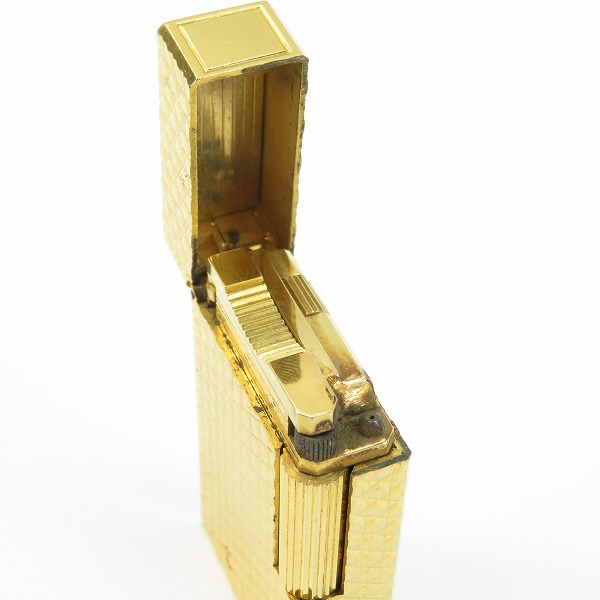 実際に弊社で買取させて頂いたS.T.Dupont/デュポン ライン1 ダイヤカット ガスライターの画像 3枚目