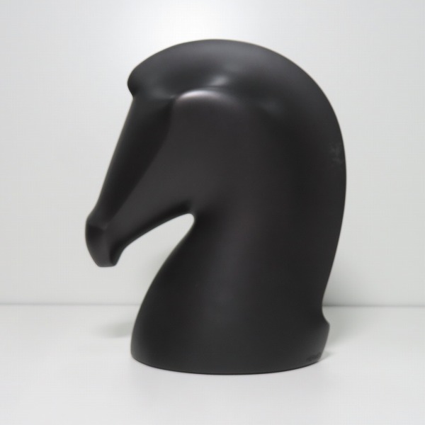 実際に弊社で買取させて頂いたHERMES/エルメス サマルカンド ペーパーウェイト 置物 オブジェ ブラック