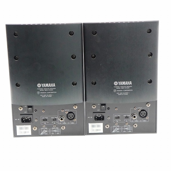 実際に弊社で買取させて頂いたYAMAHA/ヤマハ MSP5 STUDIO パワード モニタースピーカー ペア 動作確認済みの画像 5枚目