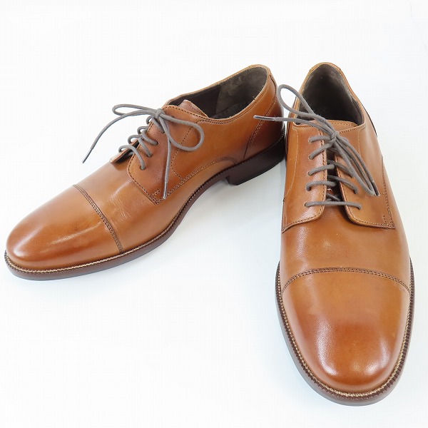 実際に弊社で買取させて頂いたCOLE HAAN/コールハーン プレーントゥ レザーシューズ/ビジネスシューズ C24120/8.5M