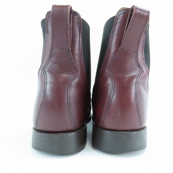 実際に弊社で買取させて頂いたREDWING/レッドウィング Mil-1 Congress Boots/ミルワン コングレス サイドゴア ブーツ ブラックチェリー 9077/8Dの画像 1枚目