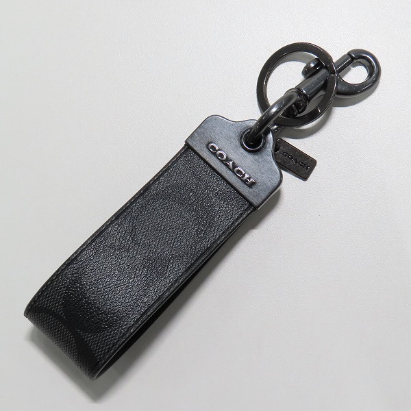 実際に弊社で買取させて頂いたCOACH/コーチ シグネスチャー キーホルダー