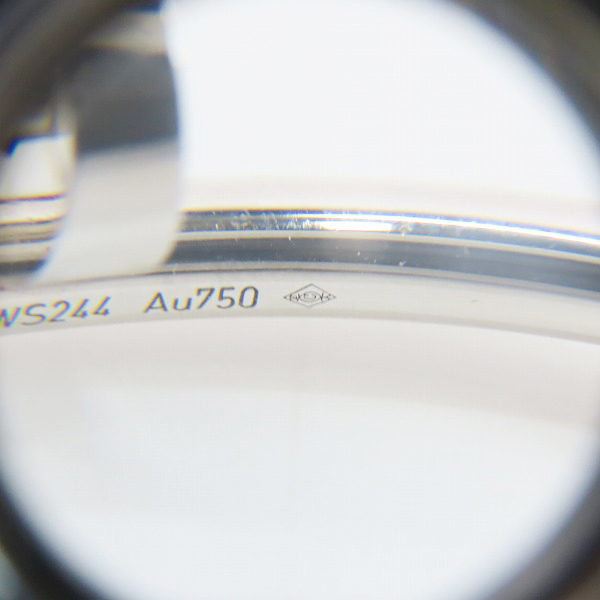 実際に弊社で買取させて頂いた【ギャラ付】Cartier/カルティエ 18KWG JUSTE UN CLOU/ジュストアンクル ブレスレット #17 CRB6048317の画像 6枚目