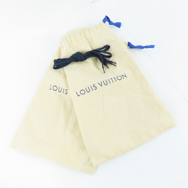 実際に弊社で買取させて頂いたLOUIS VUITTON/ルイヴィトン ランアウェイ スニーカー ネイビー 6.5の画像 9枚目