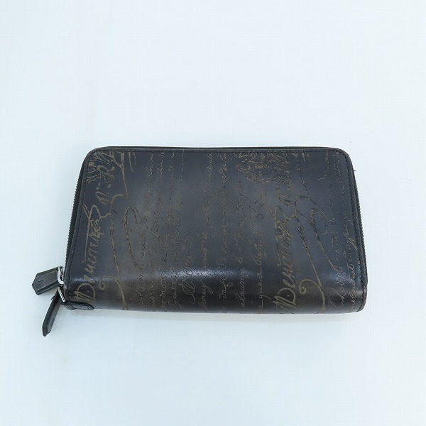 実際に弊社で買取させて頂いたBerluti/ベルルッティ タリ カリグラフィ ラウンドファスナー ウォレット/長財布の画像 1枚目