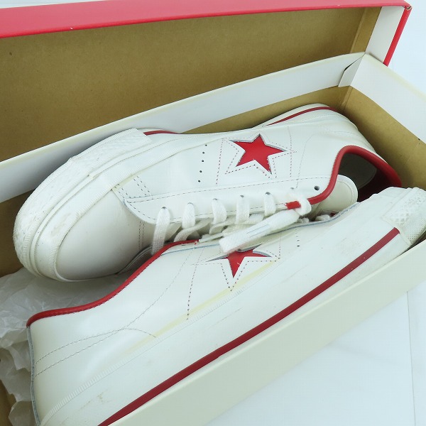 実際に弊社で買取させて頂いたCONVERSE/コンバース MADE IN JAPAN/メイドインジャパン/日本製 ONE STAR/ワンスター/8の画像 7枚目