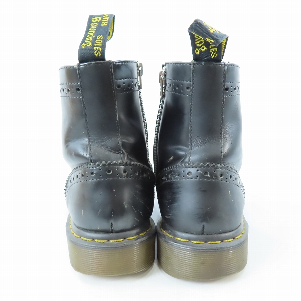 実際に弊社で買取させて頂いたDr.Martens/ドクターマーチン ウィングチップ レースアップブーツ 13716001/UK9の画像 1枚目