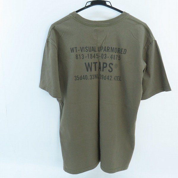 実際に弊社で買取させて頂いたWTAPS/ダブルタップス  HOME SIGN Tシャツ/02の画像 1枚目