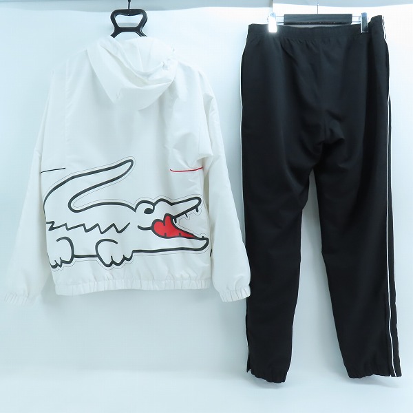 実際に弊社で買取させて頂いたLACOSTE/ラコステ ダイヤリップ ストップ トラックスーツ/パンツ セットアップ WH0879 /Lの画像 1枚目