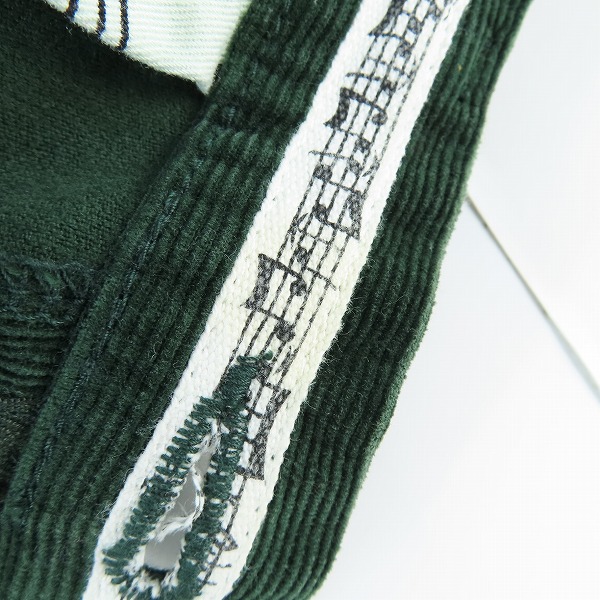 実際に弊社で買取させて頂いたNUMBER (N)INE/ナンバーナイン コーデュロイパンツ NNP-F901C/4の画像 5枚目