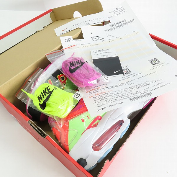 実際に弊社で買取させて頂いたNIKE×ATMOS/ナイキ×アトモス AIR MAX2 LIGHT QS/エア マックス2 ライト クイックストライク BV7406-001/29の画像 8枚目