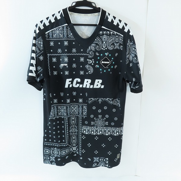 実際に弊社で買取させて頂いたF.C.R.B./F.C.Real Bristol×MEYBA/エフシーレアルブリストル×メイバ 21SS GAME SHIRT Tシャツ FCRB-210123 XL