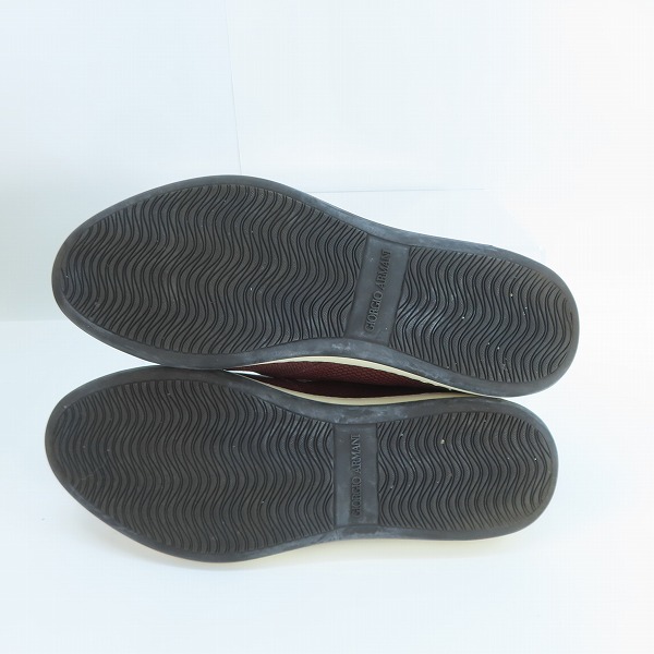 実際に弊社で買取させて頂いたGIORGIO ARMANI/ジョルジオアルマーニ チャッカブーツ 6の画像 2枚目