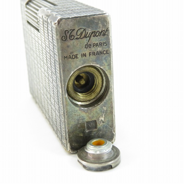 実際に弊社で買取させて頂いたS.T.Dupont/デュポン LIGNE1S ライン1 ショート ガスライターの画像 4枚目