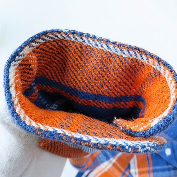 実際に弊社で買取させて頂いたSUGAR CANE/シュガーケーン チェック柄 ワークシャツ SC24708/Sの画像 9枚目