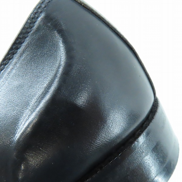 実際に弊社で買取させて頂いたMaison MIHARA YASUHIRO/ミハラヤスヒロ 炙り出し ダブルモンクストラップ サイドジップシューズ 23230303/26.5の画像 7枚目