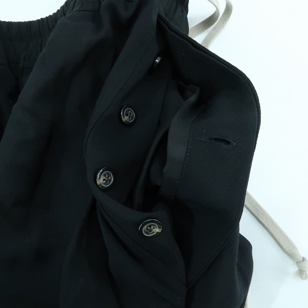 実際に弊社で買取させて頂いた【未使用】Rick Owens/リックオウエンス 17FW DRAWSTRING CROPPED RU17F8381-SS/48の画像 6枚目