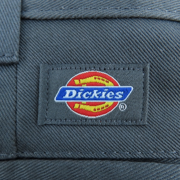 実際に弊社で買取させて頂いた【未使用】Dickies/ディッキーズ SLIM STRAIGHT パンツ チャコール/30×30の画像 2枚目