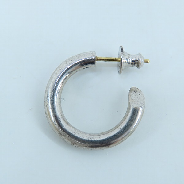 実際に弊社で買取させて頂いたCAREERING/キャリアリング PLACEBO PIERCE ポストK18 SVフープピアスの画像 1枚目