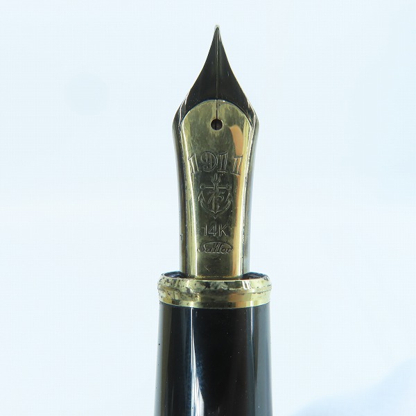 実際に弊社で買取させて頂いたSAILOR/セーラー WITH 75 YEARS OF HISTORY 1911 ペン先 14K 万年筆の画像 2枚目