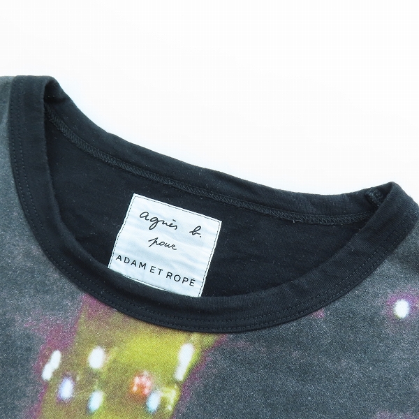 実際に弊社で買取させて頂いたagnes b. × ADAM ET ROPE/アニエスベー × アダムエロペ 別注 フォトプリントTシャツ/XLの画像 5枚目