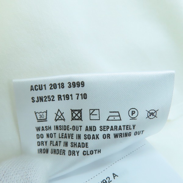 実際に弊社で買取させて頂いた【JPタグ】PRADA/プラダ 22SS ロゴポケット 半袖ポロシャツ SJN252 R191 710/Sの画像 4枚目