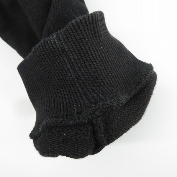 実際に弊社で買取させて頂いたDIESEL/ディーゼル ロゴスウェット ブラック XXLの画像 5枚目